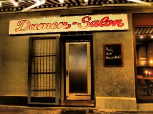Damensalon - außen